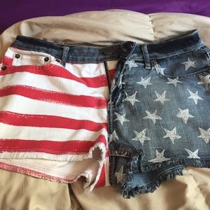 Stars and Stripes shorts